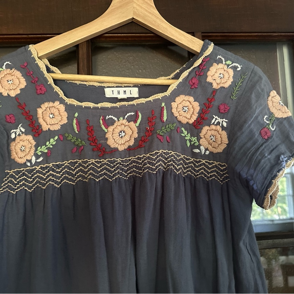 THML Multicolor Embroidered Top - Picture 5 of 6